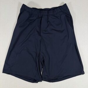 Lululemon‎ License to Train Linerless Shorts Men's Small LM7A53SU3041 Navy Blue